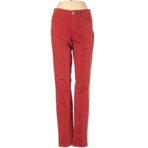 J brand jeans size 24 red denim jeans